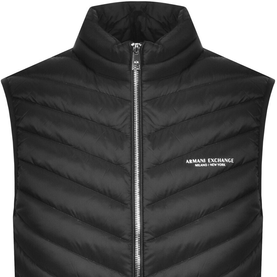 Armani Exchange Down Gilet Black